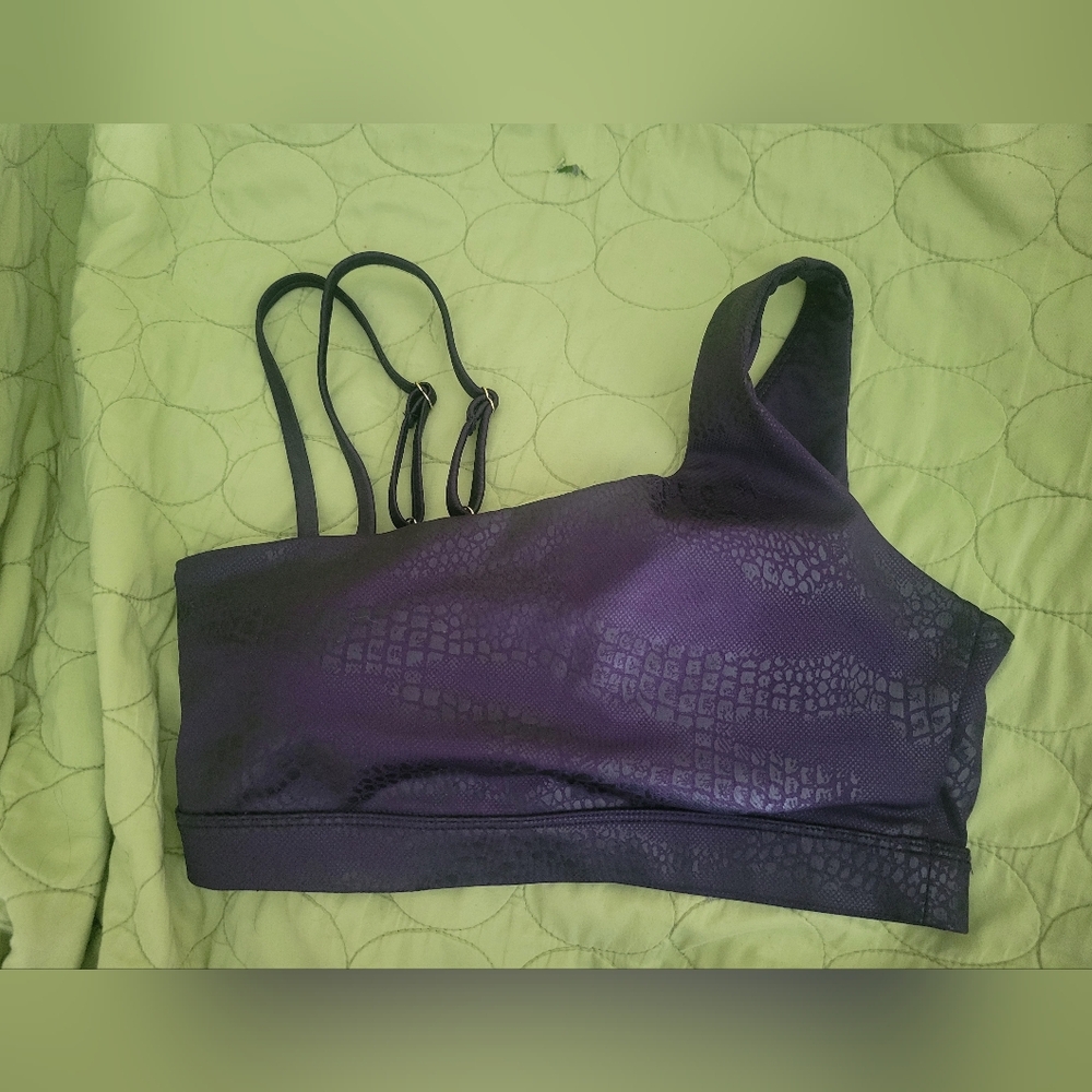 Purple ZYIA Women's Sports Bra - Picture 2 of 3